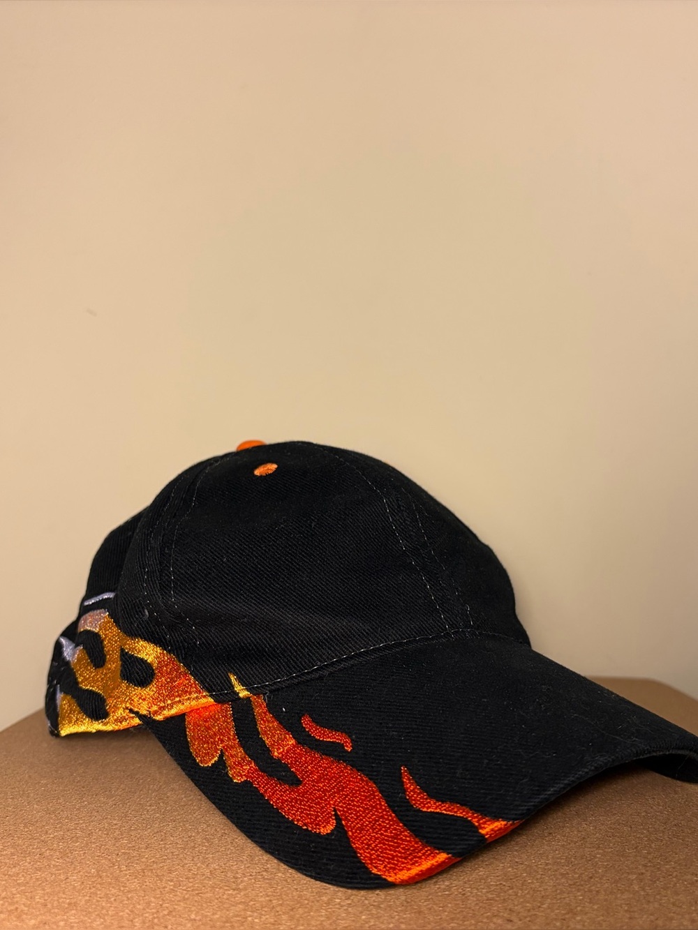 Y2K OTTO Flame embroidered hat